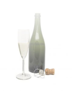 Champagne and glass