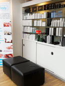 Reception area at Gordon Wilson Hairdressing